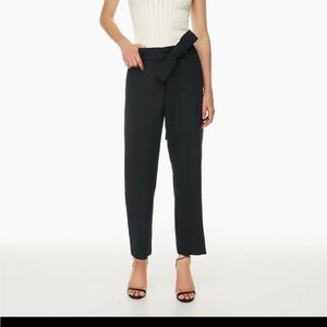 Wilfred tie front pants